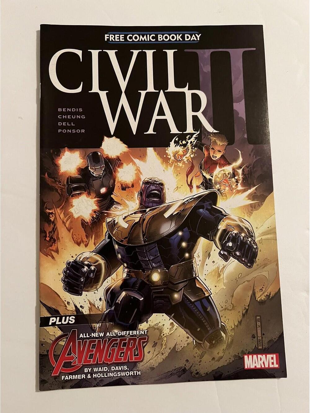 Civil War II #1 Free Comic Book Day